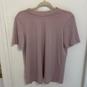 Fabletics Pink Open Back Athletic Top (XS)